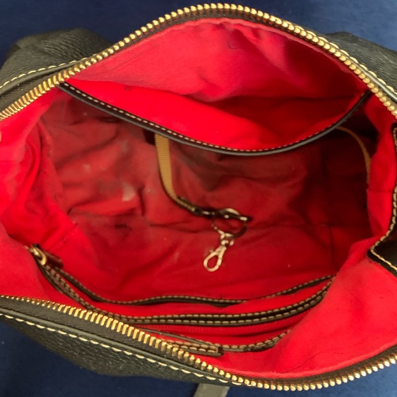 Dooney and Bourke Pebbled Leather Tassel Bag - Picture 10 of 16